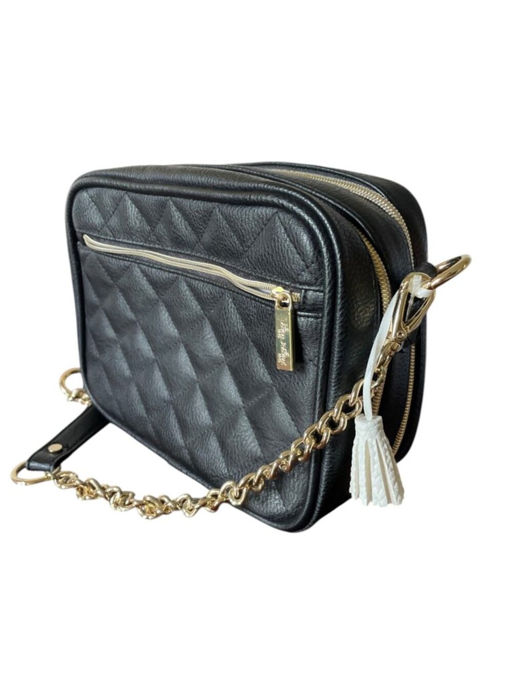 Itzy Ritzy Double Take Crossbody Diaper Bag - Black - Picture 11 of 16